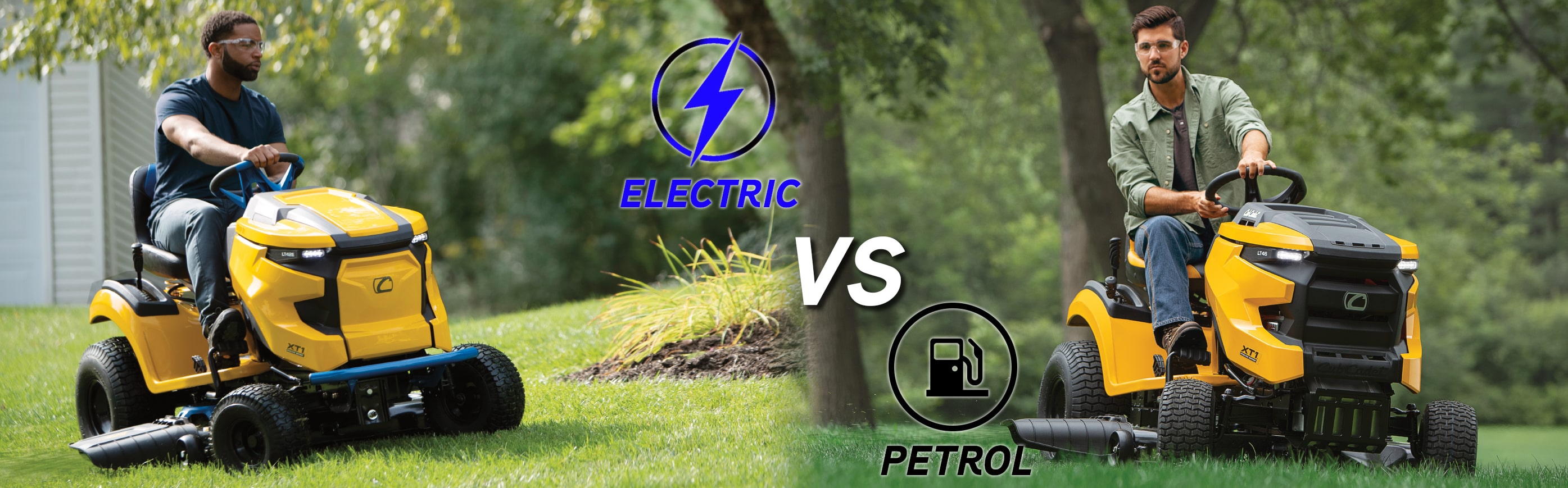 Electric Vs Petrol Rid-On Mowers