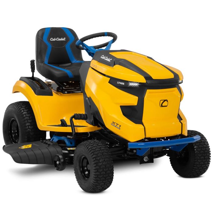 Electric riding deals lawn mower clearance